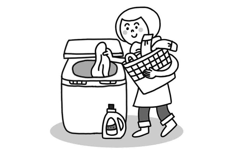 部屋干し