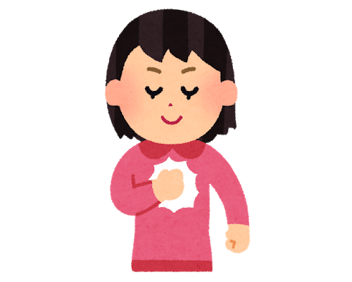 自信満々の女性