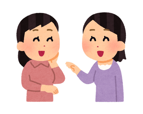 話す