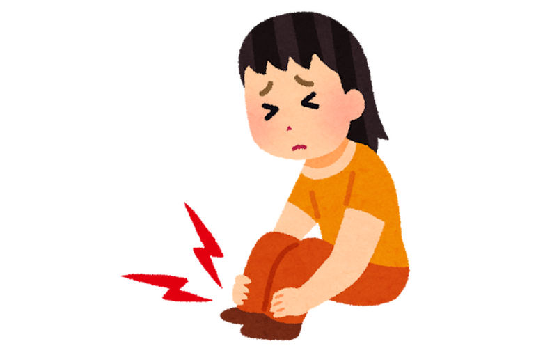 足がつる