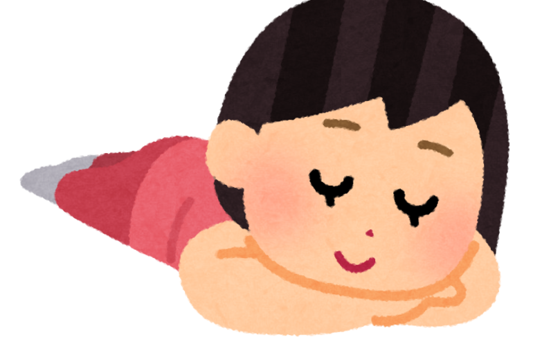 うつ伏せ寝