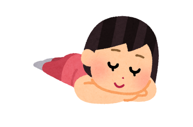 うつ伏せ寝