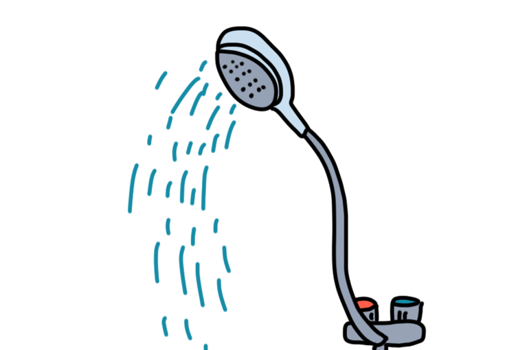 冷水シャワー